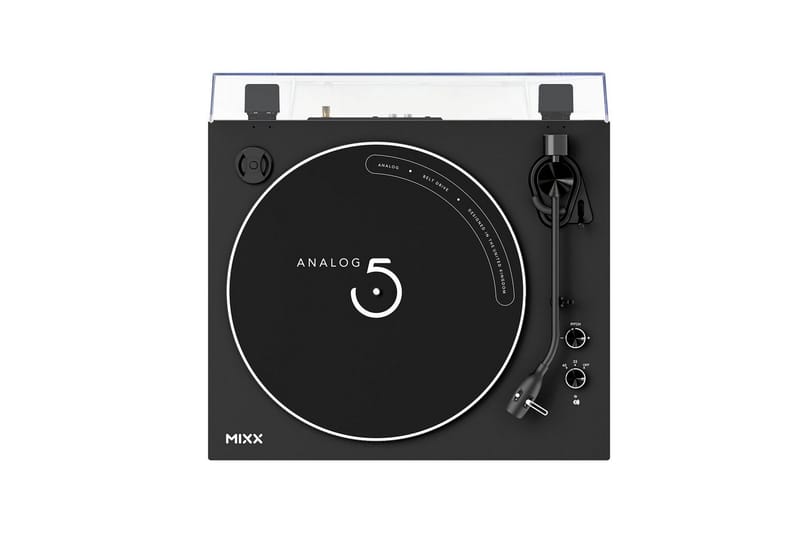 Levysoitin Mixx Analog 5 - Musta - Huonekalut - TV- & Mediakalusteet - Mediajalusta & seinäteline - Kaiutinjalusta