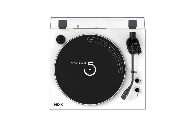 Levysoitin Mixx Analog 5 - Valkoinen - Huonekalut - TV- & Mediakalusteet - Mediajalusta & seinäteline - Kaiutinjalusta