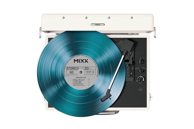 Levysoitin Mixx Revival 55 - Valkoinen - Huonekalut - TV- & Mediakalusteet - Mediajalusta & seinäteline - Kaiutinjalusta