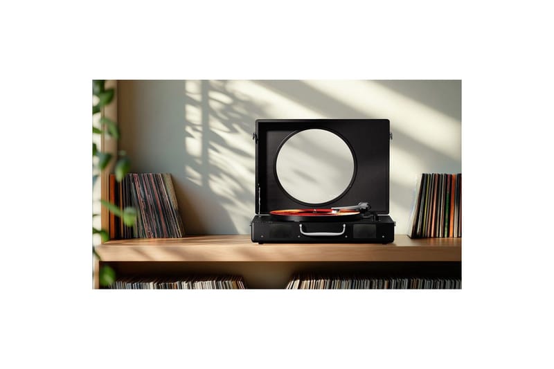 Levysoitin Mixx Revival 65 - Musta - Huonekalut - TV- & Mediakalusteet - Mediajalusta & seinäteline - Kaiutinjalusta