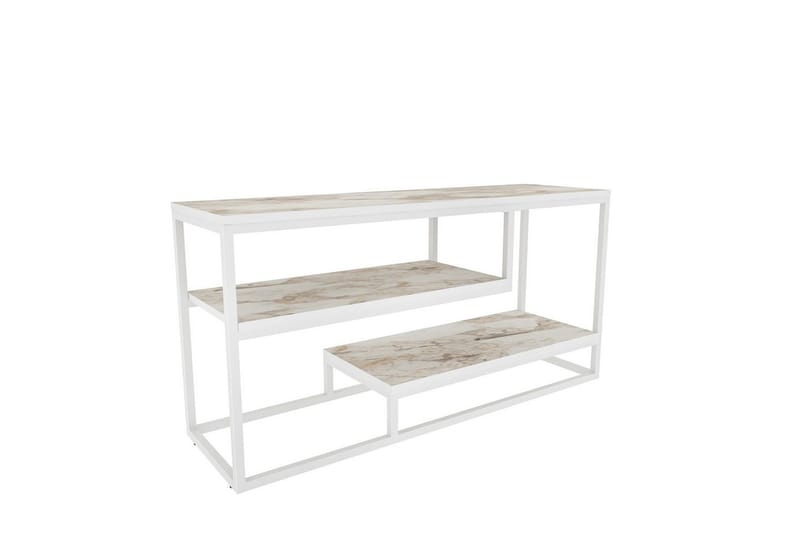 Lorin TV-taso 120 cm - Valkoinen - Huonekalut - TV- & Mediakalusteet - Tv taso & Mediataso