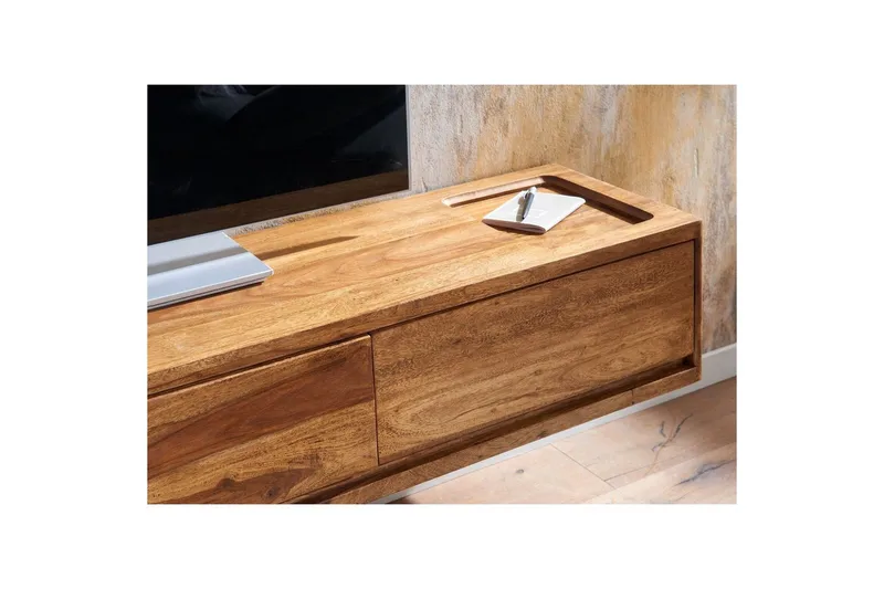 Matala kaappi Wohnling Täyspuinen riippuva 3 lipastoa maalaistalo - Huonekalut - TV- & Mediakalusteet - TV-hyllyt