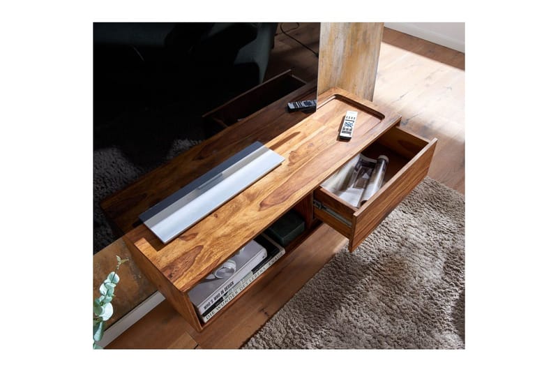 Matala kaappi Wohnling Täyspuinen riippuva yhdellä lipastolla maalaistalo - Huonekalut - TV- & Mediakalusteet - TV-hyllyt