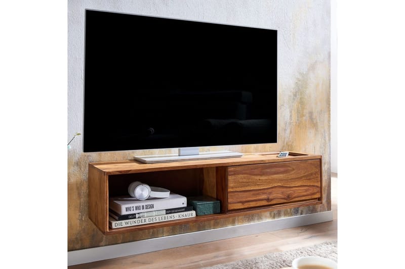 Matala kaappi Wohnling Täyspuinen riippuva yhdellä lipastolla maalaistalo - Huonekalut - TV- & Mediakalusteet - TV-hyllyt