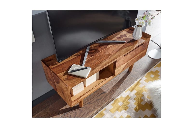 Matala kaappi Wohnling Täyspuu säilytystilalla 1 ovi Puujalat Maalaistyyli - Huonekalut - TV- & Mediakalusteet - Tv taso & Mediataso