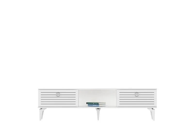 Mula TV-taso 150 cm, Valkoinen