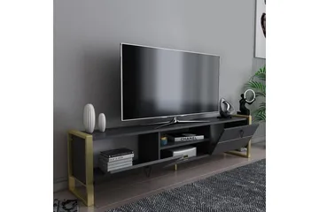 Munetaka TV-taso 184 cm - Antrasiitti/Keltainend - Huonekalut - TV- & Mediakalusteet - Tv taso & Mediataso