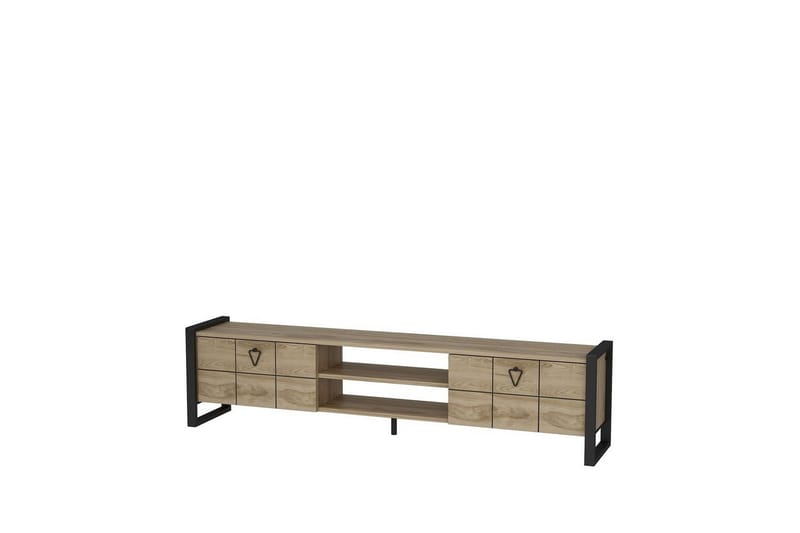 Munetaka TV-taso 184 cm, Tammi/Musta