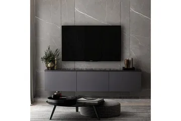 Neon TV-taso 160 cm - Antrasiitti - Huonekalut - TV- & Mediakalusteet - Tv taso & Mediataso