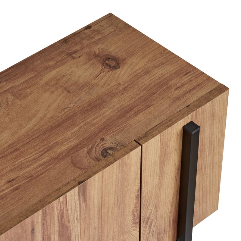 Nexus TV-taso 180 cm - Atlantic Pine ja musta - Huonekalut - TV- & Mediakalusteet - Mediajalusta & seinäteline