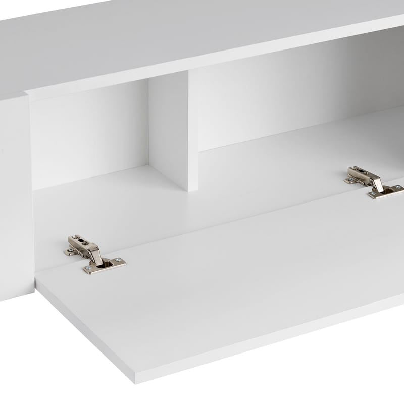 Nexus TV-taso 180 cm - Valkoinen ja kulta - Huonekalut - TV- & Mediakalusteet - Mediajalusta & seinäteline