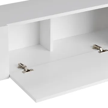 Nexus TV-taso 180 cm - Puunmusta ja musta - Huonekalut - TV- & Mediakalusteet - Tv taso & Mediataso