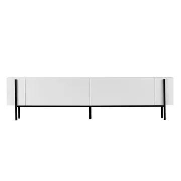 Nexus TV-taso 180 cm - Puunmusta ja musta - Huonekalut - TV- & Mediakalusteet - Tv taso & Mediataso