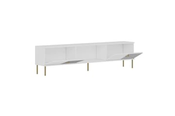 Neyra TV-taso 180 cm - Valkoinen - Huonekalut - TV- & Mediakalusteet - Tv taso & Mediataso