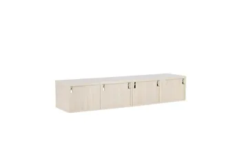 Nomi Tv-Taso 35 Cm - Whitewash - Huonekalut - TV- & Mediakalusteet - Tv taso & Mediataso