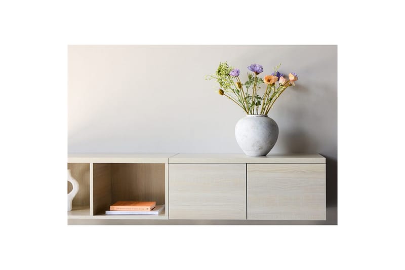 Nomi Tv-Taso 35 Cm - Whitewash - Huonekalut - TV- & Mediakalusteet - Mediajalusta & seinäteline