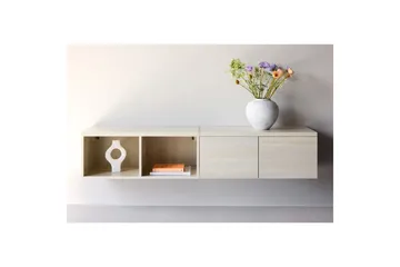 Nomi Tv-Taso 35 Cm - Whitewash - Huonekalut - TV- & Mediakalusteet - Tv taso & Mediataso