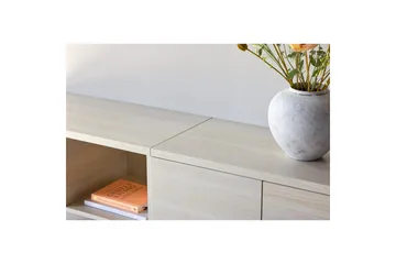 Nomi Tv-Taso 35 Cm - Whitewash - Huonekalut - TV- & Mediakalusteet - Tv taso & Mediataso