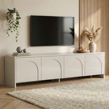 Nomira TV-taso 180 cm - Cream - Huonekalut - TV- & Mediakalusteet - Tv taso & Mediataso