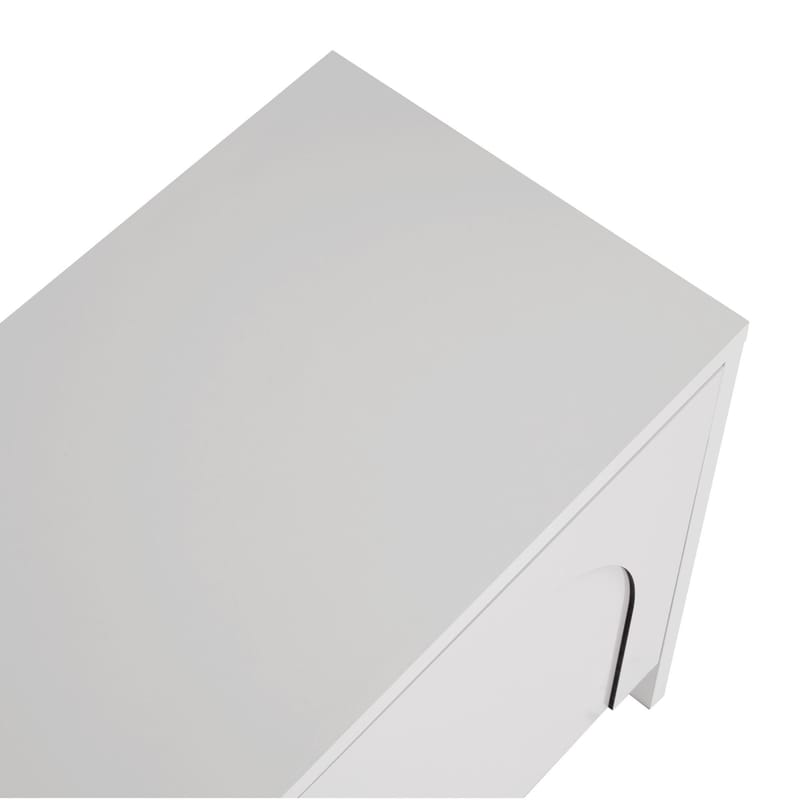 Nomira TV-taso 180 cm - Valkoinen - Huonekalut - TV- & Mediakalusteet - Mediajalusta & seinäteline