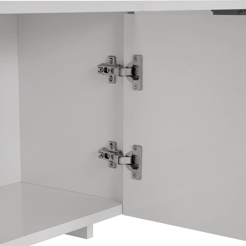 Nomira TV-taso 180 cm - Valkoinen - Huonekalut - TV- & Mediakalusteet - Mediajalusta & seinäteline