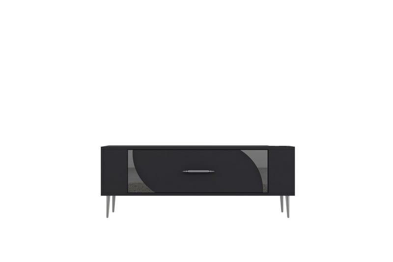 Olyra TV-taso 120 cm - Antrasiitti/Hopea - Huonekalut - TV- & Mediakalusteet - Tv taso & Mediataso