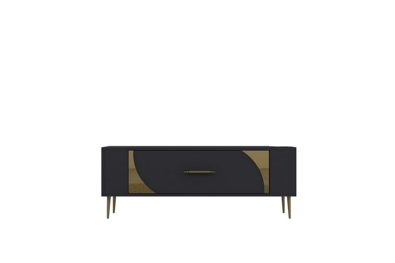 Olyra TV-taso 120 cm - Antrasiitti/Keltainend - Huonekalut - TV- & Mediakalusteet - Tv taso & Mediataso