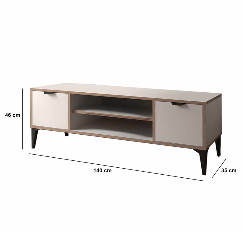 Olyros TV-taso 140 cm - Huonekalut - TV- & Mediakalusteet - Mediajalusta & seinäteline