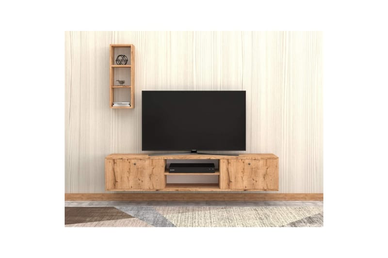 Palgrave Tv-stativ 35 cm - Tammi - Huonekalut - TV- & Mediakalusteet - Mediajalusta & seinäteline