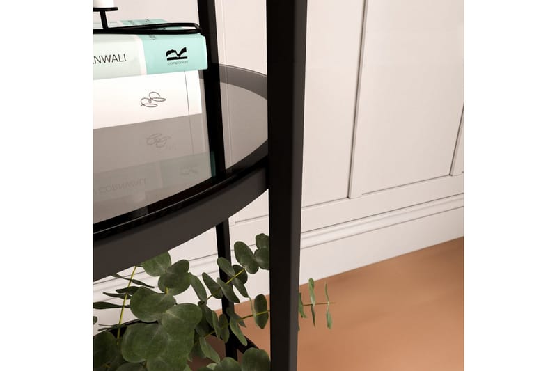 Parythe Kirjahylly 42 cm - Musta - Säilytys - Hylly - Kirjahylly