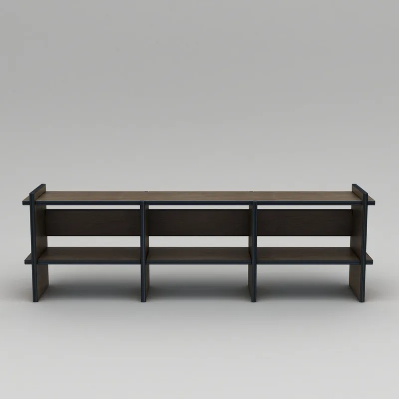 Ropira TV-taso 220 cm - Pähkinä - Huonekalut - TV- & Mediakalusteet - Mediajalusta & seinäteline