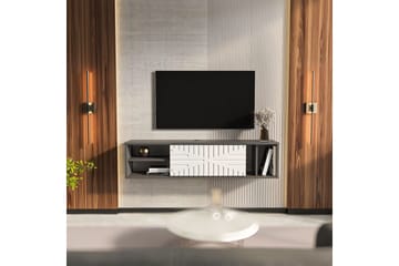 Saller TV-taso 140 cm - Antrasiitti/Valkoinen - Huonekalut - TV- & Mediakalusteet - Tv taso & Mediataso