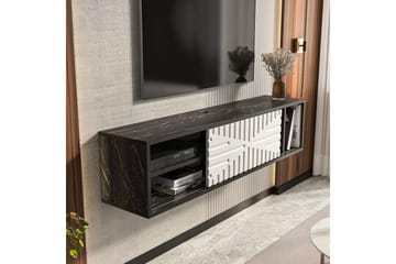 Saller TV-taso 140 cm - Musta/Valkoinen - Huonekalut - TV- & Mediakalusteet - Tv taso & Mediataso
