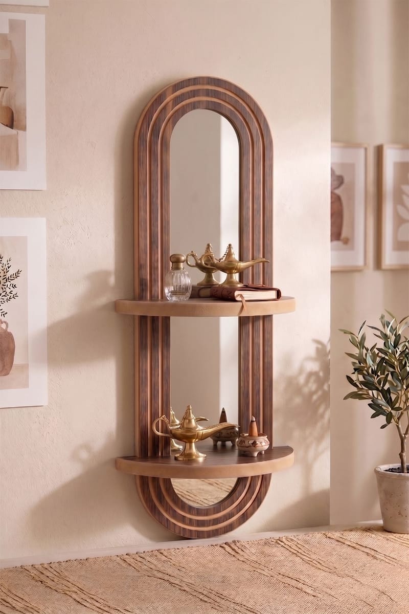 Seinähylly Homitis Armona Wall VI (26 x 70 x 13 cm) wenge Mörkbrun - Ruskea - Talo & remontointi - Keittiö & kylpyhuone - Keittiö & kodinhoitohuone - Keittiön sisustus - Keittiöhylly