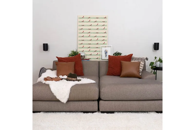 Seinäkiinnike Sanus Sonos Era 100 2 osaa - Musta - Huonekalut - TV- & Mediakalusteet - Mediajalusta & seinäteline - Kaiutinjalusta