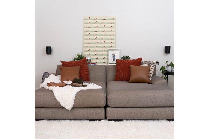 Seinäkiinnike Sanus Sonos Era 100 2 osaa - Musta - Huonekalut - TV- & Mediakalusteet - Mediajalusta & seinäteline - Kaiutinjalusta