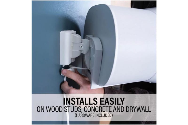 Seinäkiinnike Sanus Sonos Era 300 2 osaa - Valkoinen - Huonekalut - TV- & Mediakalusteet - Mediajalusta & seinäteline - Kaiutinjalusta