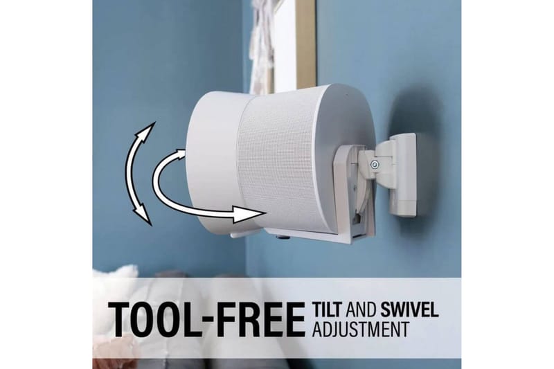 Seinäkiinnike Sanus Sonos Era 300 2 osaa - Valkoinen - Huonekalut - TV- & Mediakalusteet - Mediajalusta & seinäteline - Kaiutinjalusta