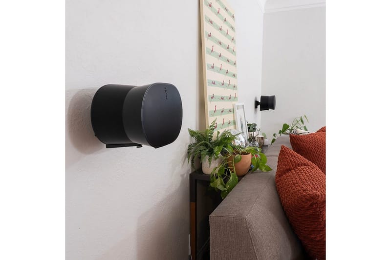 Seinäkiinnike Sanus Sonos Era 300:lle - Musta - Huonekalut - TV- & Mediakalusteet - Mediajalusta & seinäteline - Kaiutinjalusta