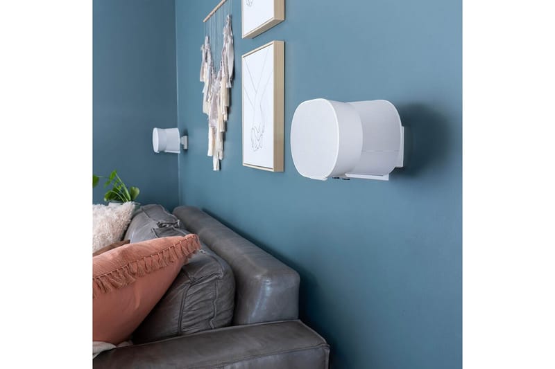 Seinäkiinnike Sanus Sonos Era 300:lle - Valkoinen - Huonekalut - TV- & Mediakalusteet - Mediajalusta & seinäteline - Kaiutinjalusta