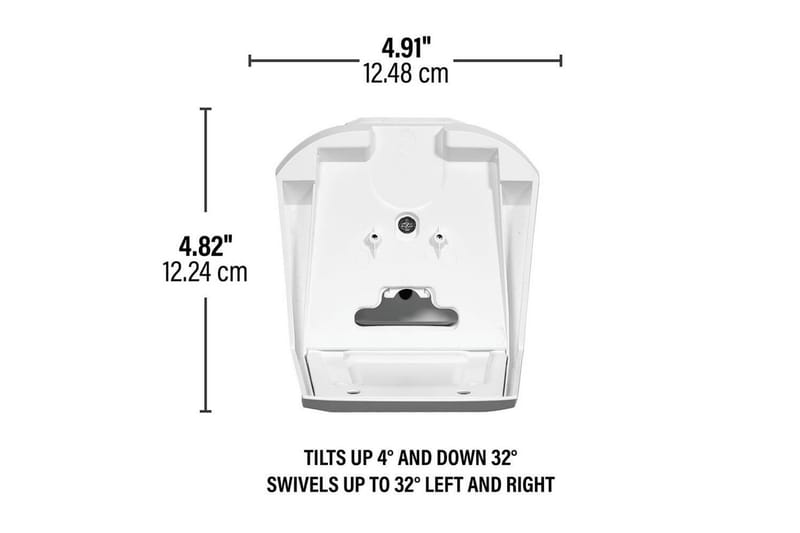 Seinäkiinnike Sanus Sonos Era 300:lle - Valkoinen - Huonekalut - TV- & Mediakalusteet - Mediajalusta & seinäteline - Kaiutinjalusta