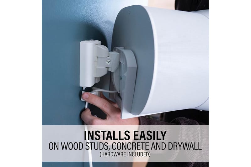 Seinäkiinnike Sanus Sonos Era 300:lle - Valkoinen - Huonekalut - TV- & Mediakalusteet - Mediajalusta & seinäteline - Kaiutinjalusta