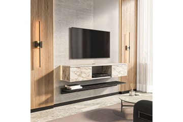 Sovric TV-taso 140 cm - Valkoinen - Huonekalut - TV- & Mediakalusteet - Tv taso & Mediataso