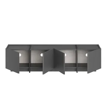 Sylvenn TV-taso 180 cm - Antrasiitti/Musta - Huonekalut - TV- & Mediakalusteet - Tv taso & Mediataso