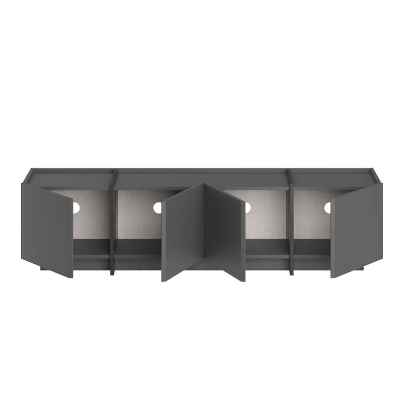 Sylvenn TV-taso 180 cm - Antrasiitti/Musta - Huonekalut - TV- & Mediakalusteet - Tv taso & Mediataso
