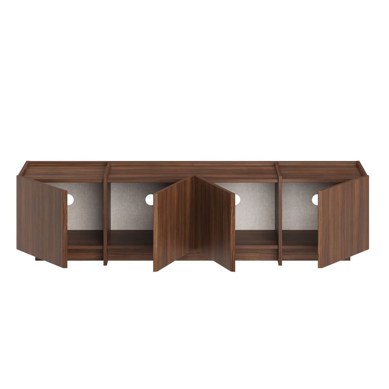 Sylvenn TV-taso 180 cm - Milano Walnut - Huonekalut - TV- & Mediakalusteet - Mediajalusta & seinäteline