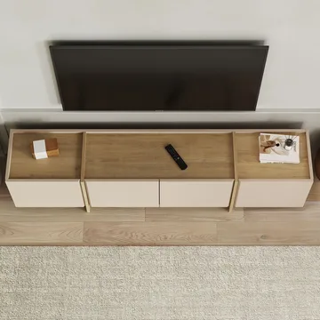 Sylvenn TV-taso 180 cm - Huonekalut - TV- & Mediakalusteet - Tv taso & Mediataso