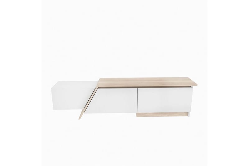 Tavros TV-taso 180 cm - Valkoinen - Huonekalut - TV- & Mediakalusteet - Tv taso & Mediataso