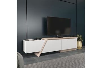 Tavros TV-taso 180 cm - Valkoinen - Huonekalut - TV- & Mediakalusteet - Tv taso & Mediataso