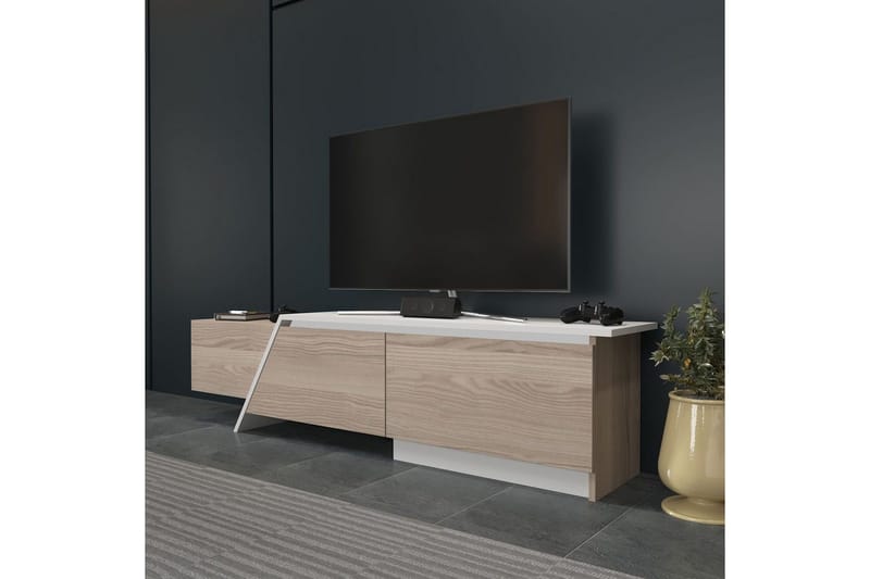 Tavros TV-taso 180 cm - Punainen/Valkoinen - Huonekalut - TV- & Mediakalusteet - Tv taso & Mediataso